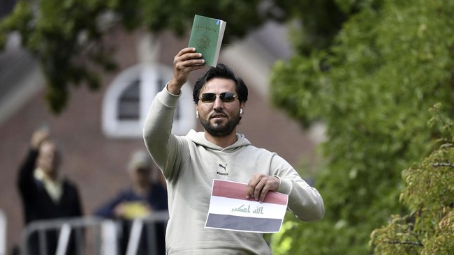 Pembakar Al Quran Salwan Momika Masih Hidup, Ditangkap di Norwegia