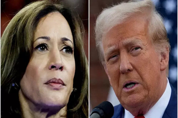 Kamala Harris, calon presiden (capres) Amerika Serikat (AS) dari Partai Demokrat, mengatakan rivalnya; Donald Trump , seorang fasis.